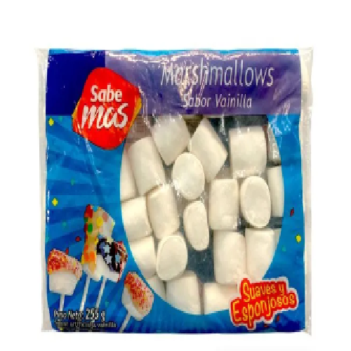 Marshmellow Sabemas Vainilla - 255 g
